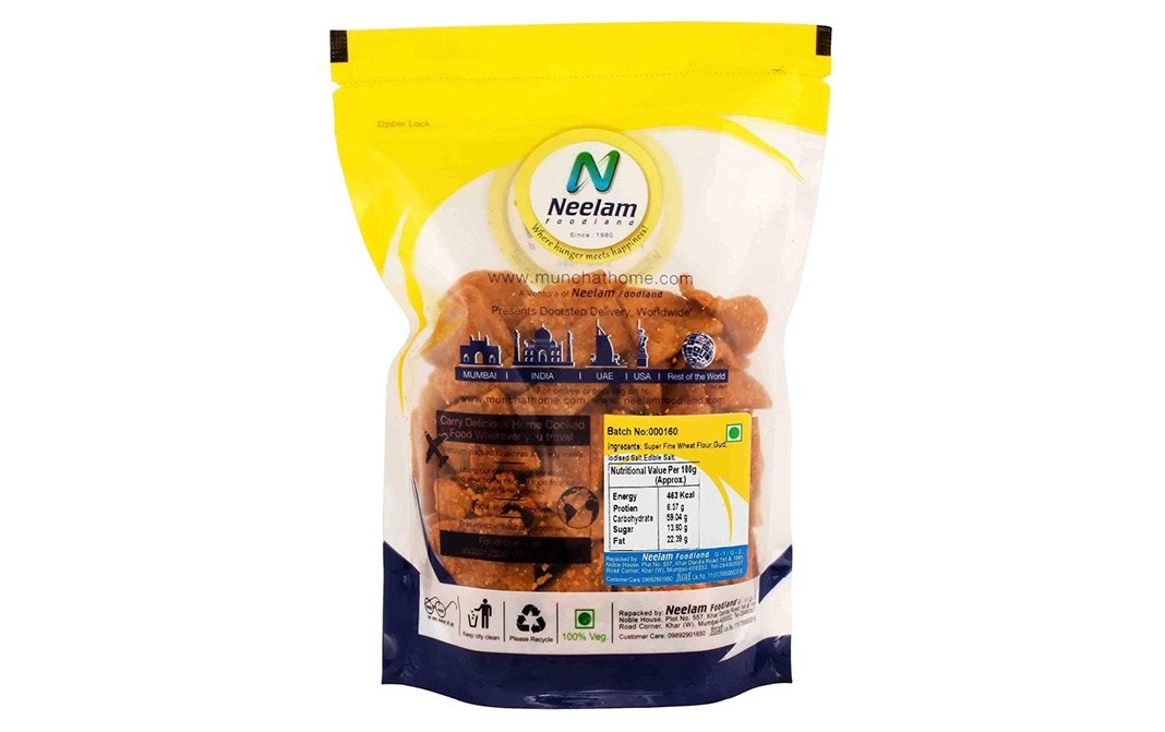 Neelam Foodland Special Gud Sakkarpara    Pack  200 grams